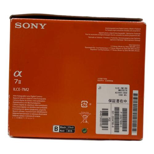 SONY (ソニー) デジタル一眼レフカメラ ILCE-7M2 α7 II ボディのみ