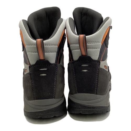 ASOLO (アゾロ) Finder GV（ファインダーGV）トレッキングシューズ メンズ SIZE UK8 グレー×オレンジ