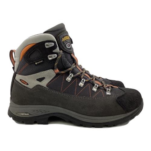 ASOLO (アゾロ) Finder GV（ファインダーGV）トレッキングシューズ メンズ SIZE UK8 グレー×オレンジ