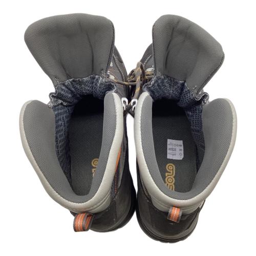 ASOLO (アゾロ) Finder GV（ファインダーGV）トレッキングシューズ メンズ SIZE UK8 グレー×オレンジ