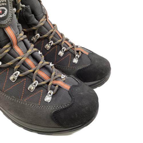 ASOLO (アゾロ) Finder GV（ファインダーGV）トレッキングシューズ メンズ SIZE UK8 グレー×オレンジ