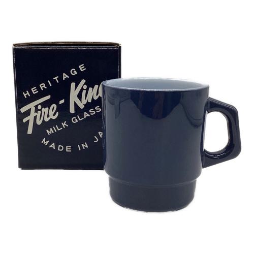 STARBUCKS COFFEE×FRAGMENT DESIGN×Fire King（スターバックス コーヒー×フラグメントデザイン×ファイヤーキング) マグカップ ネイビー 207ml
