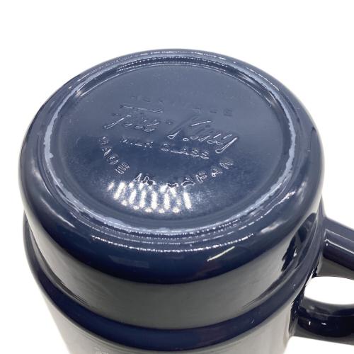 STARBUCKS COFFEE×FRAGMENT DESIGN×Fire King（スターバックス コーヒー×フラグメントデザイン×ファイヤーキング) マグカップ ネイビー 207ml