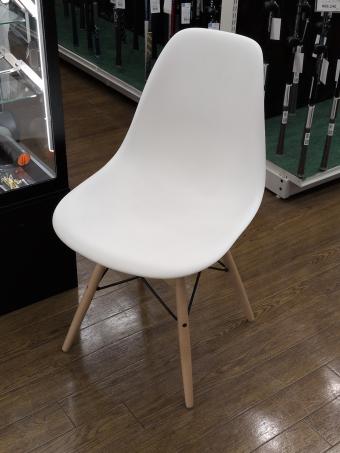 Herman Miller(ハーマンミラー) イームズプラスチックシェルサイドチェア(ホワイト&メープル)