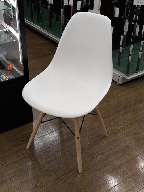 Herman Miller(ハーマンミラー) イームズプラスチックシェルサイドチェア(ホワイト&メープル)