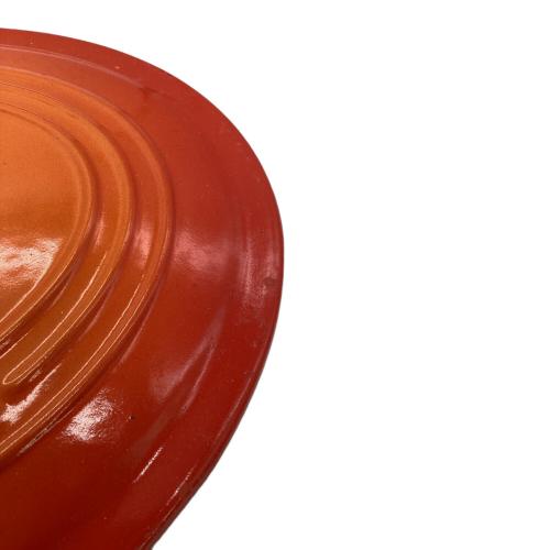 LE CREUSET (ルクルーゼ) 両手鍋 ココット・オーバル 25cm オレンジ