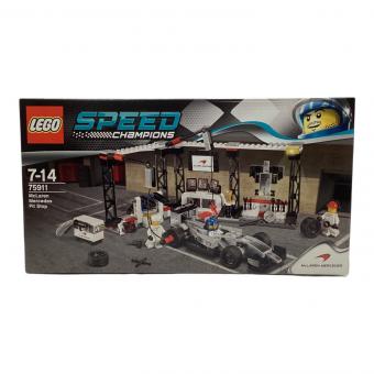 LEGO (レゴ) レゴ スピードチャンピオン マクラーレン・メルセデス ピットストップ 75911