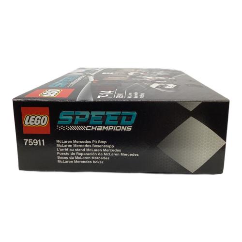 LEGO (レゴ) レゴ スピードチャンピオン マクラーレン・メルセデス ピットストップ 75911