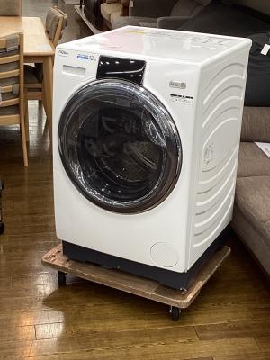 AQUA(アクア) ドラム式洗濯乾燥機 まっ直ぐドラム(6.0kg 2022年製)