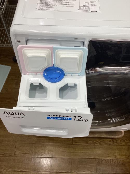 AQUA(アクア) ドラム式洗濯乾燥機 まっ直ぐドラム(6.0kg 2022年製)