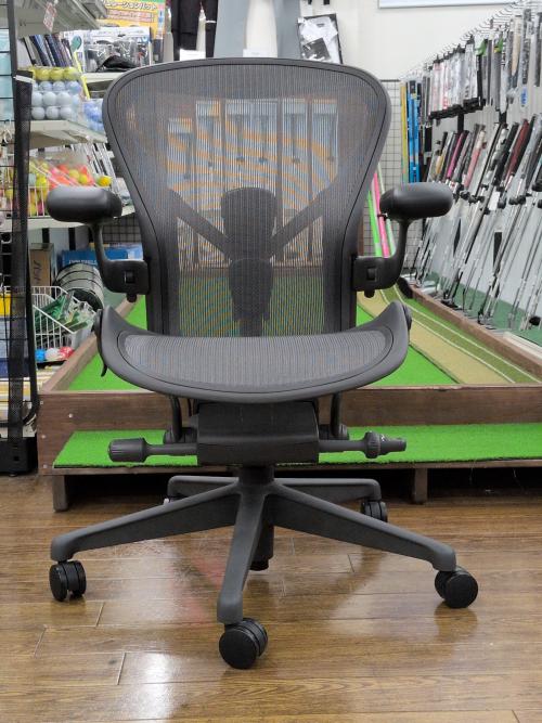 Herman Miller(ハーマンミラー) アーロンチェア リマスタード グラファイト B-ミディアム