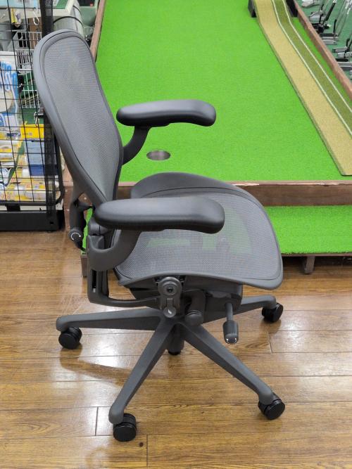 Herman Miller(ハーマンミラー) アーロンチェア リマスタード グラファイト B-ミディアム