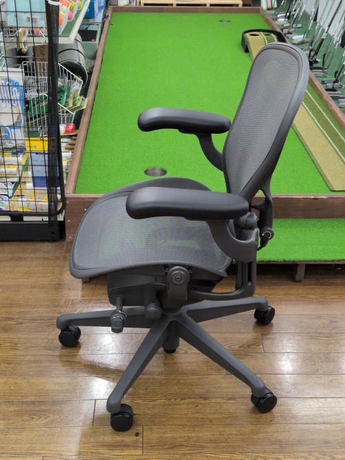 Herman Miller(ハーマンミラー) アーロンチェア リマスタード グラファイト B-ミディアム