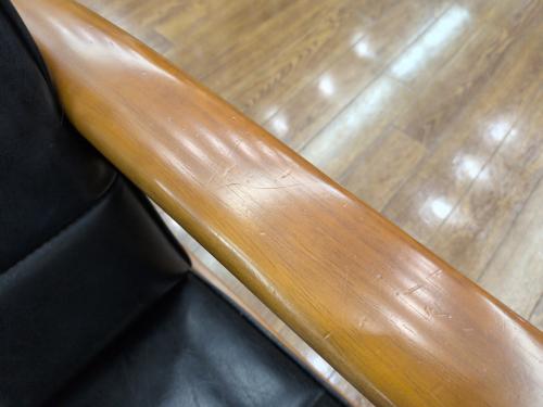カリモク60(カリモクロクマル) Kチェア2シーター スタンダードブラック