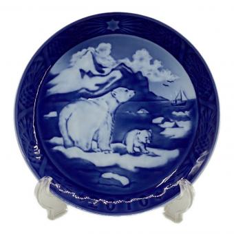 ROYAL COPENHAGEN (ロイヤル・コペンハーゲン) イヤープレート 2010年 ポーラーベア 18cm 飾り皿