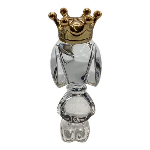 Baccarat (バカラ) クリスタルオブジェ King Snoopy（キングスヌーピー）©UFS