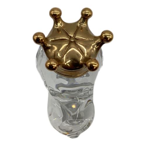 Baccarat (バカラ) クリスタルオブジェ King Snoopy（キングスヌーピー）©UFS