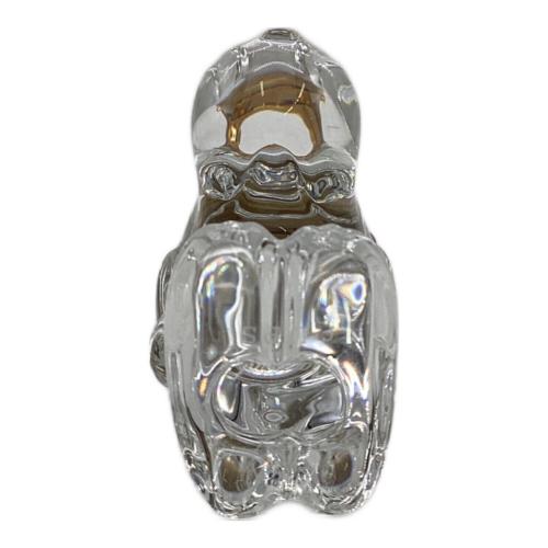 Baccarat (バカラ) クリスタルオブジェ King Snoopy（キングスヌーピー）©UFS