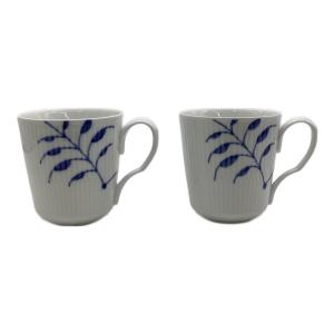 ROYAL COPENHAGEN (ロイヤル・コペンハーゲン) マグカップ 101 ブルーフルーテッド メガ マグ S ペア