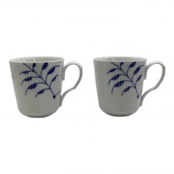 ROYAL COPENHAGEN (ロイヤル・コペンハーゲン) マグカップ 101 ブルーフルーテッド メガ マグ S ペア