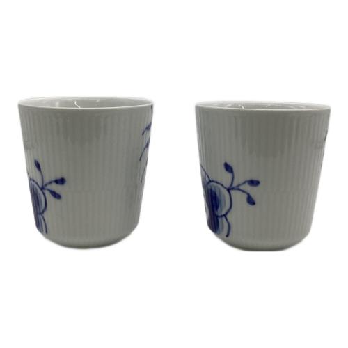 ROYAL COPENHAGEN (ロイヤル・コペンハーゲン) マグカップ 101 ブルーフルーテッド メガ マグ S ペア