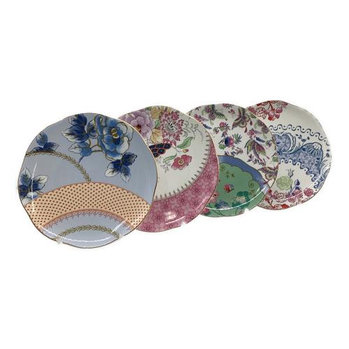 Wedgwood (ウェッジウッド) プレート BUTTERFLY BLOOM（バタフライ ブルーム）プレート 21㎝ 4枚セット