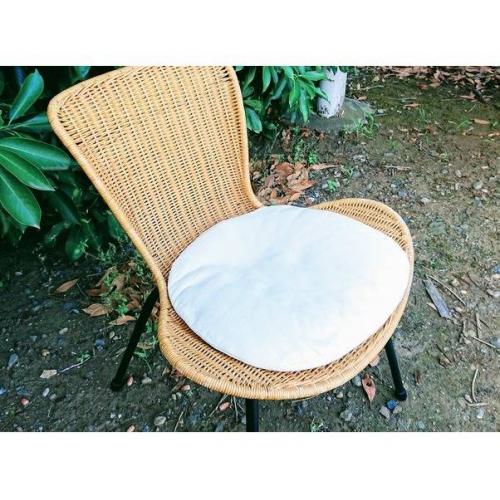 IDEE ラタンチェア ナチュラル×ホワイト MAREA