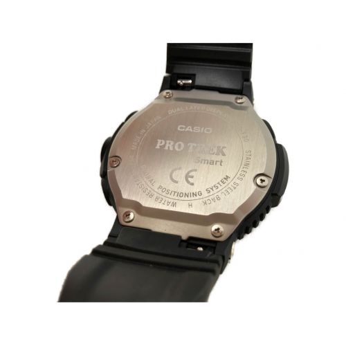 CASIO (カシオ) デジタルウォッチ PRO TREK SMART WSD-F30 充電式 動作確認済み ラバー