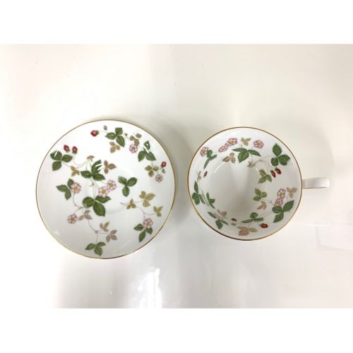 Wedgwood (ウェッジウッド) カップ&ソーサー 未使用品 ワイルドストロベリー