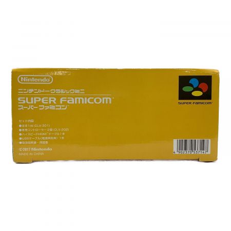 Nintendo (ニンテンドウ) ニンテドークラシックミニ スーパーファミコン スーパーファミコン -