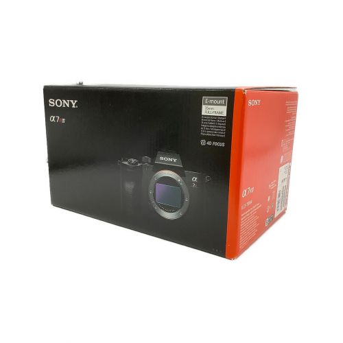 SONY (ソニー) 一眼レフカメラα7R IV ILCE-7RM4 6250万画素 フルサイズ 専用電池 SDカード SDHCカード SDXCカード Hi+時：最高約10コマ/秒 1/8000～30秒 ■