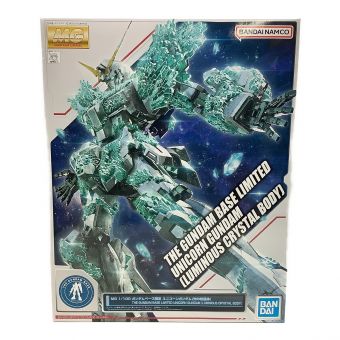 BANDAI (バンダイ) ガンプラ MG 1/100 ガンダムベース限定 ユニコーンガンダム（光の結晶体） 5063430