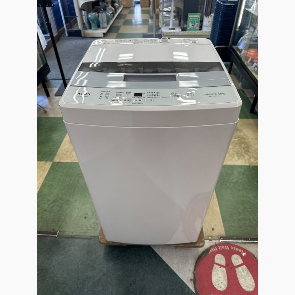 AQUA (アクア) 全自動洗濯機 5.0kg AQW-S50HBK 2020年製｜トレファクONLINE