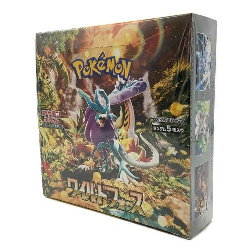 ポケモンカード シュリンク包装 ワイルドフォース BOX