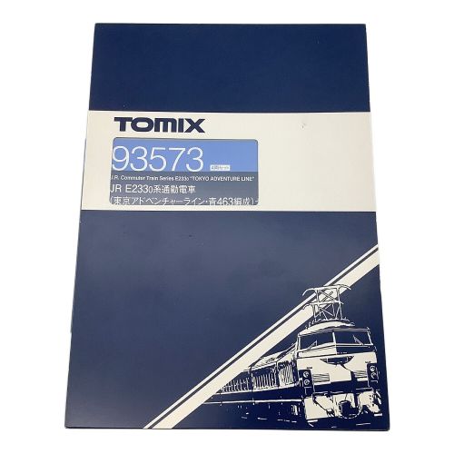 TOMIX (トミックス) Nゲージ 付属品完備 E233-0系通勤電車 (東京アドベンチャーライン・青463編成) 4両セット 93573