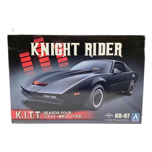 AOSHIMA (アオシマ) プラモデル KNIGHT RIDER K.I.T.T. SEASON FOUR (スキャナー音声ユニット付き) KR-07 1/24スケール