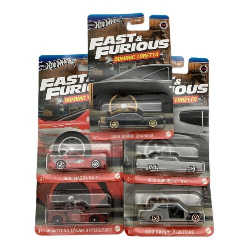 HOT WHEELS (ホットウィールズ) FAST&FURIOUS 5P