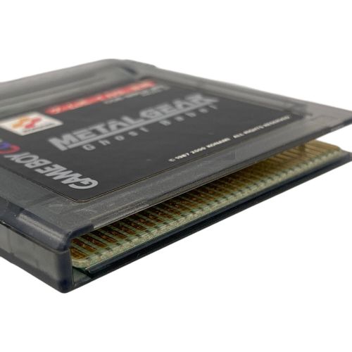 ゲームボーイ用ソフト METALGEAR Ghost Babel -