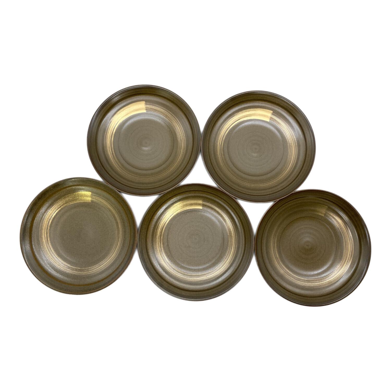 橘吉 (タチキチ) 金彩刷毛目 銘々皿｜トレファクONLINE