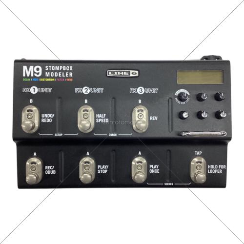 LINE6 (ラインシックス) マルチエフェクター 本体のみ STOMPBOX MODELER M9 動作確認済み