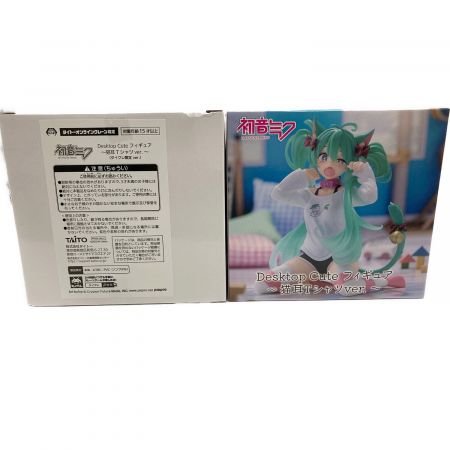 フィギュア 初音ミク Desktop Cute~猫耳Tシャツver.~&タイクレ限定ver