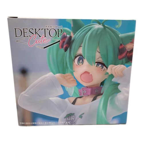 フィギュア 初音ミク Desktop Cute~猫耳Tシャツver.~&タイクレ限定ver