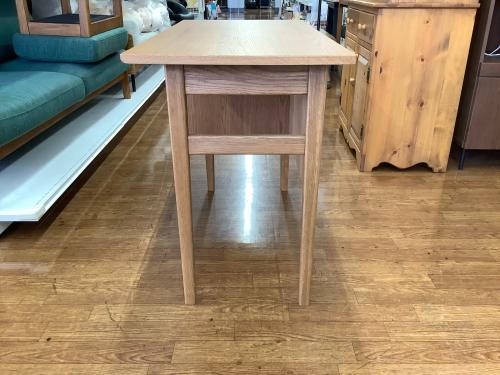 UNICO (ウニコ) デスク ナチュラル 290 引き出し付 TOVE