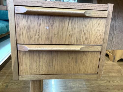 UNICO (ウニコ) デスク ナチュラル 290 引き出し付 TOVE