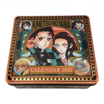 鬼滅の刃 (キメツノヤイバ) 特製缶入り日めくりカレンダー コミックカレンダー2021　キャラクターグッズ