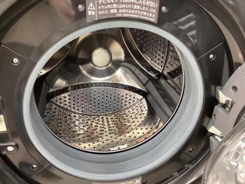 SHARP (シャープ) ドラム式洗濯乾燥機 298 7.0kg 3.5㎏ ES-S7F-WR 2022年製 クリーニング済 50Hz／60Hz