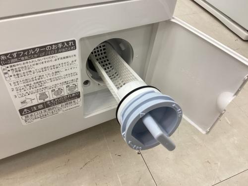 SHARP (シャープ) ドラム式洗濯乾燥機 298 7.0kg 3.5㎏ ES-S7F-WR 2022年製 クリーニング済 50Hz／60Hz