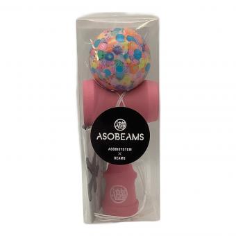 BEAMS (ビームス) けん玉 ピンク ASOBEAMS ASOBISYSTEM