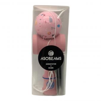 BEAMS (ビームス) けん玉 ピンク ASOBEAMS ASOBISYSTEM