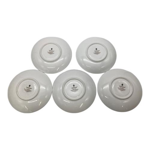 Wedgwood (ウェッジウッド) カップ&ソーサー 黒壺 ワイルドストロベリー 5Pセット